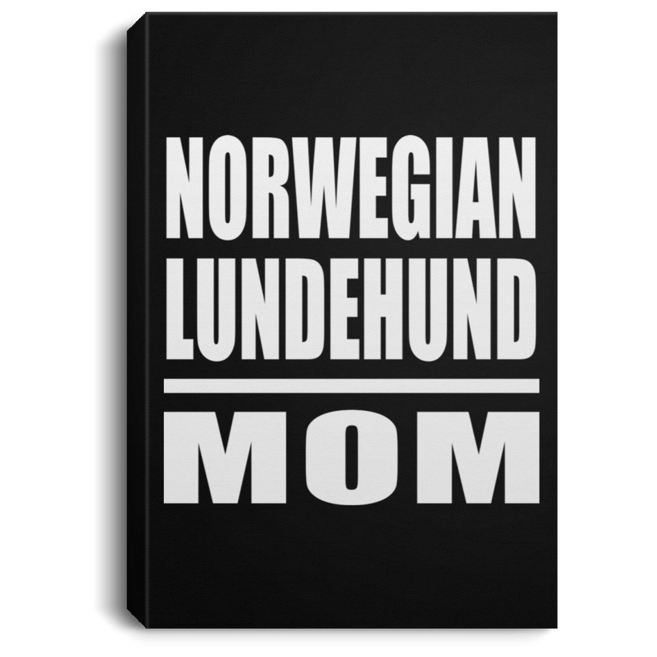 Norwegian Lundehund Mom - Canvas Portrait