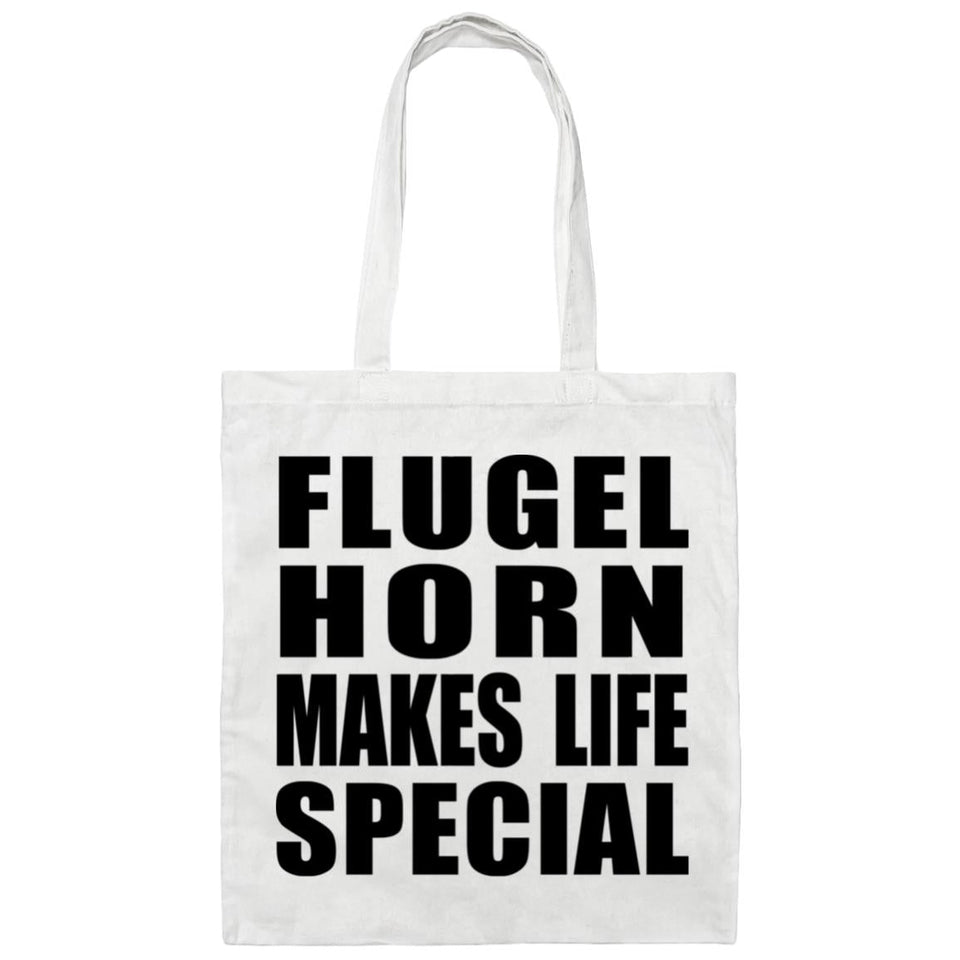 Flugel Horn Makes Life Special - Tote Bag White