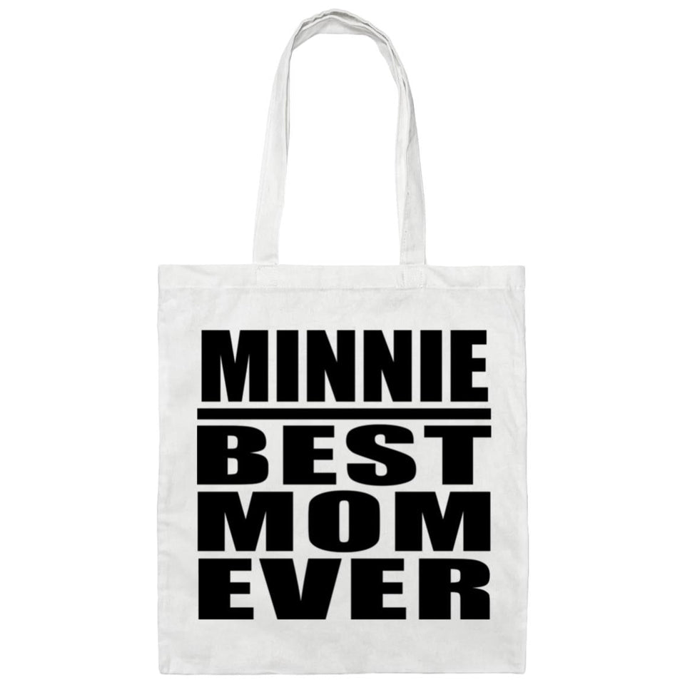 Minnie Best Mom Ever - Tote Bag White
