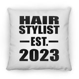 Hair Stylist Established EST. 2023 - Throw Pillow