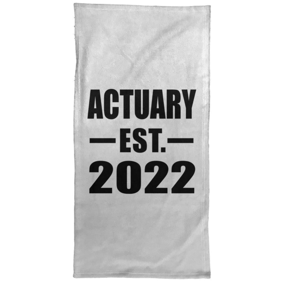 Actuary Established EST. 2022 - Hand Towel