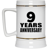 9th Anniversary 9 Years - Beer Stein
