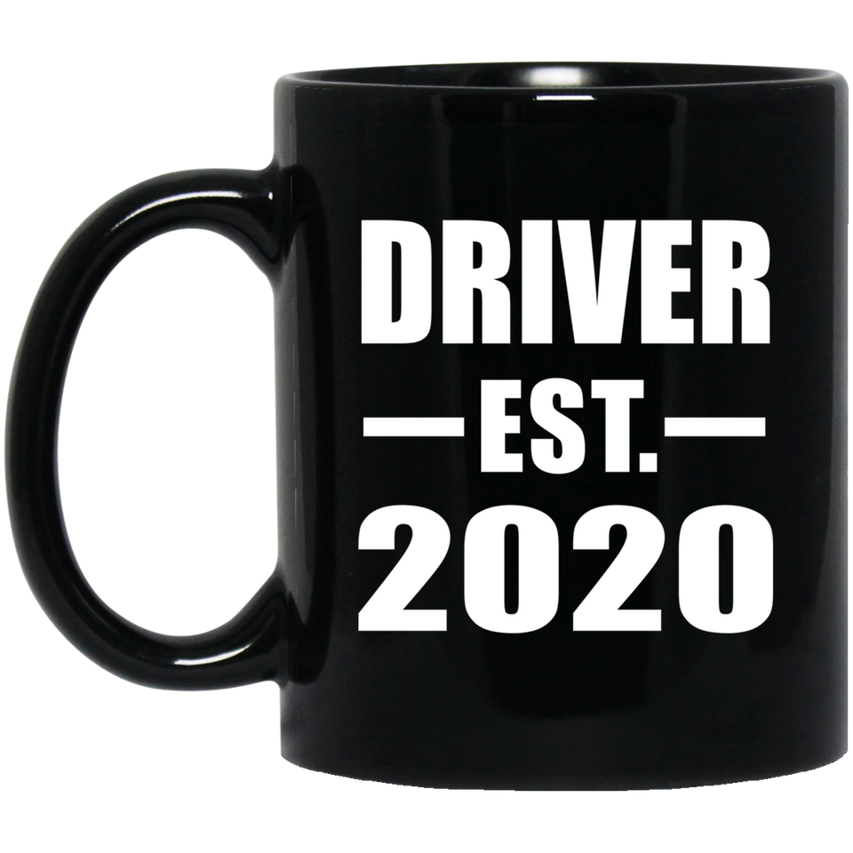 Driver Established EST. 2020 - 11oz Coffee Mug Black