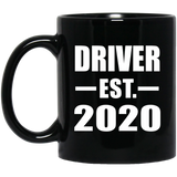 Driver Established EST. 2020 - 11oz Coffee Mug Black