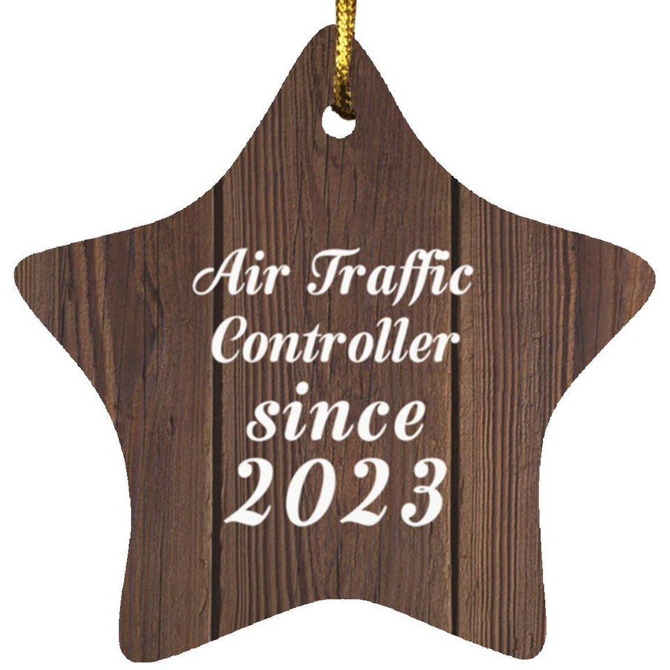 Air Traffic Controller Since 2023 - Star Ornament D