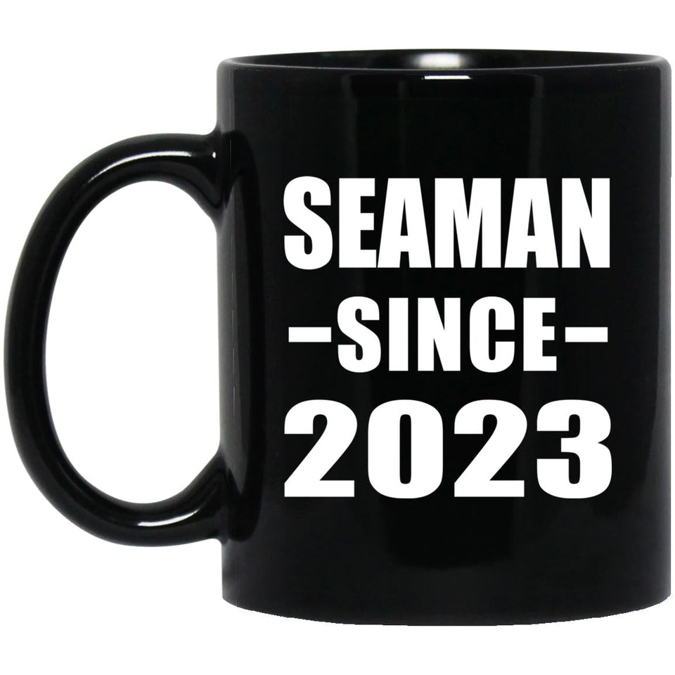 Seaman Since 2023 - 11oz Coffee Mug Black