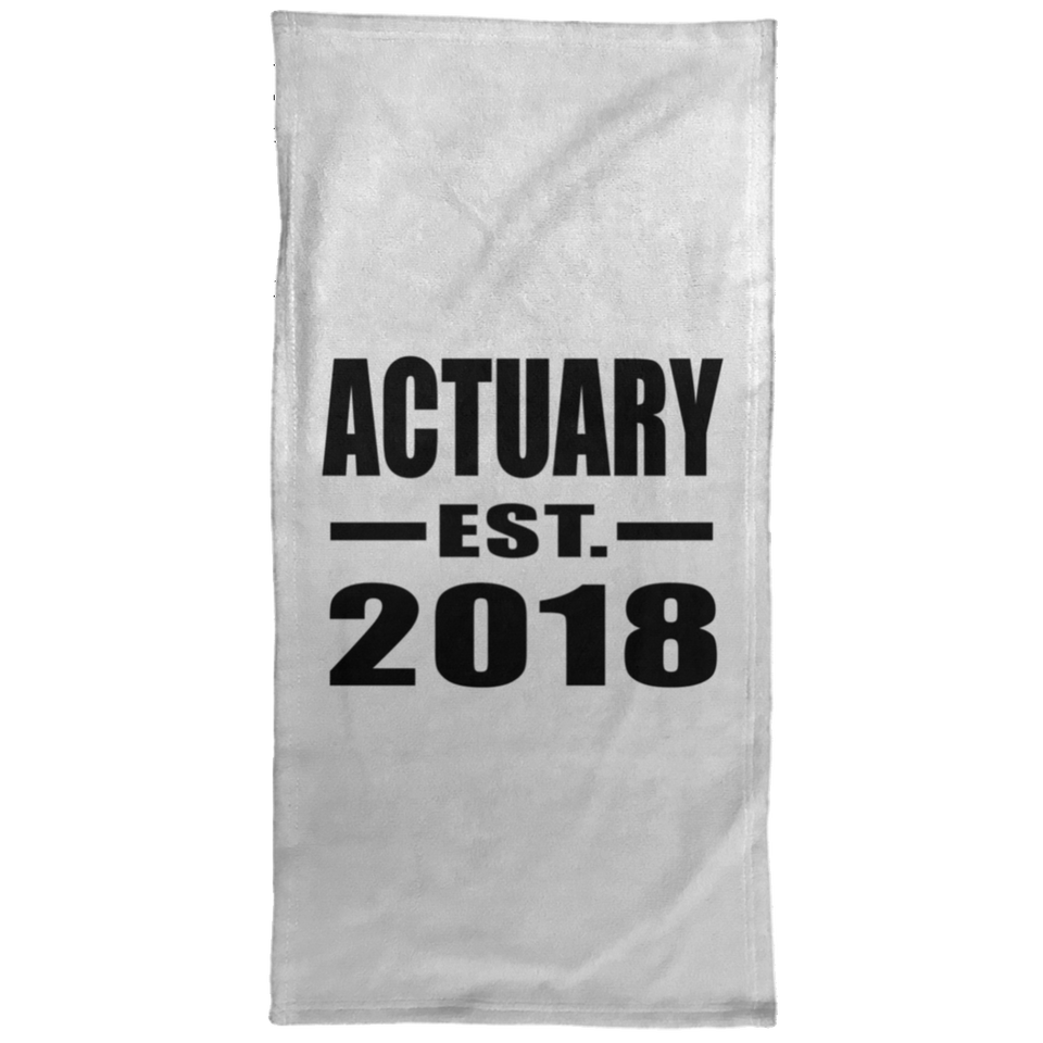 Actuary Established EST. 2018 - Hand Towel
