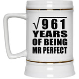 31st Anniversary Square Root of 961 Years of Mr Perfect - Beer Stein