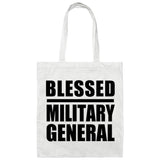 Blessed Military General - Tote Bag White