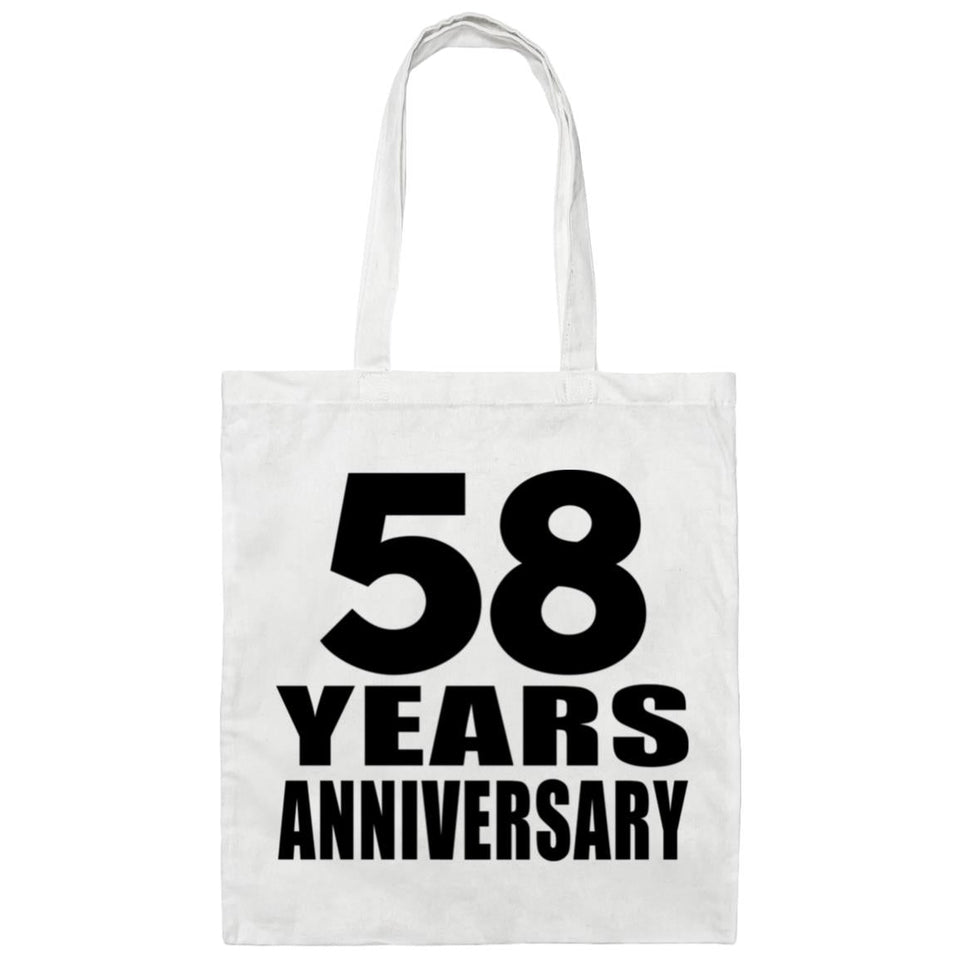 58th Anniversary 58 Years - Tote Bag White