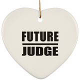 Future Judge - Heart Ornament