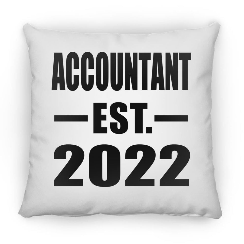 Accountant Established EST. 2022 - Throw Pillow
