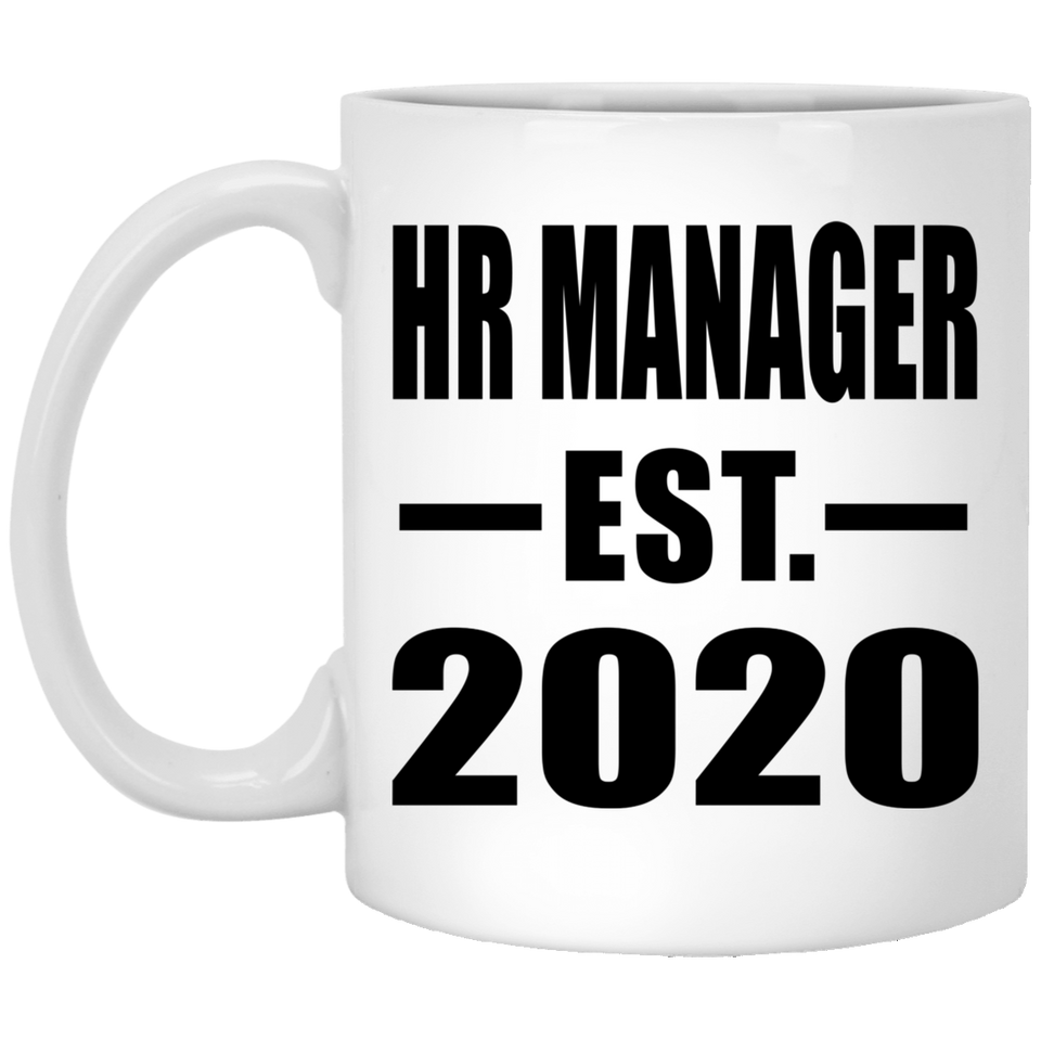 HR Manager Established EST. 2020 - 11oz Coffee Mug