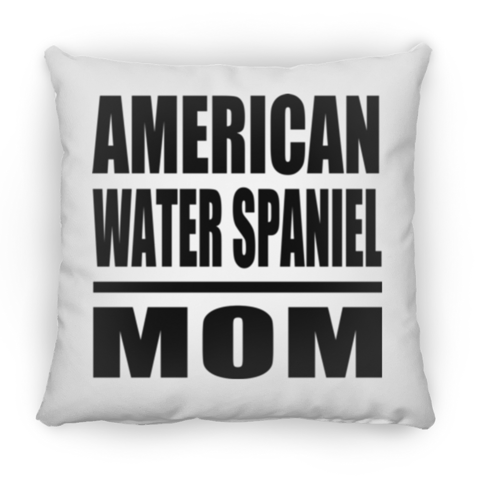 American Water Spaniel Mom - Throw Pillow