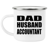 Dad Husband Accountant - 12oz Camping Mug