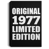 47th Birthday Original 1977 Limited Edition - Canvas Portrait