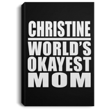 Christine World's Okayest Mom - Canvas Portrait