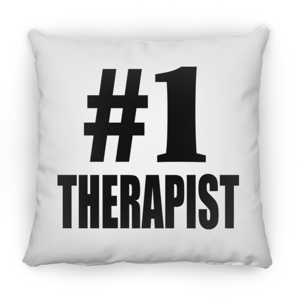 Number One #1 Therapist - Throw Pillow