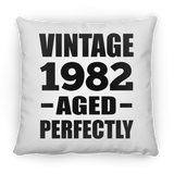 42nd Birthday Vintage 1982 Aged Perfectly - Throw Pillow