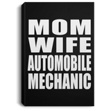 Mom Wife Automobile Mechanic - Canvas Portrait
