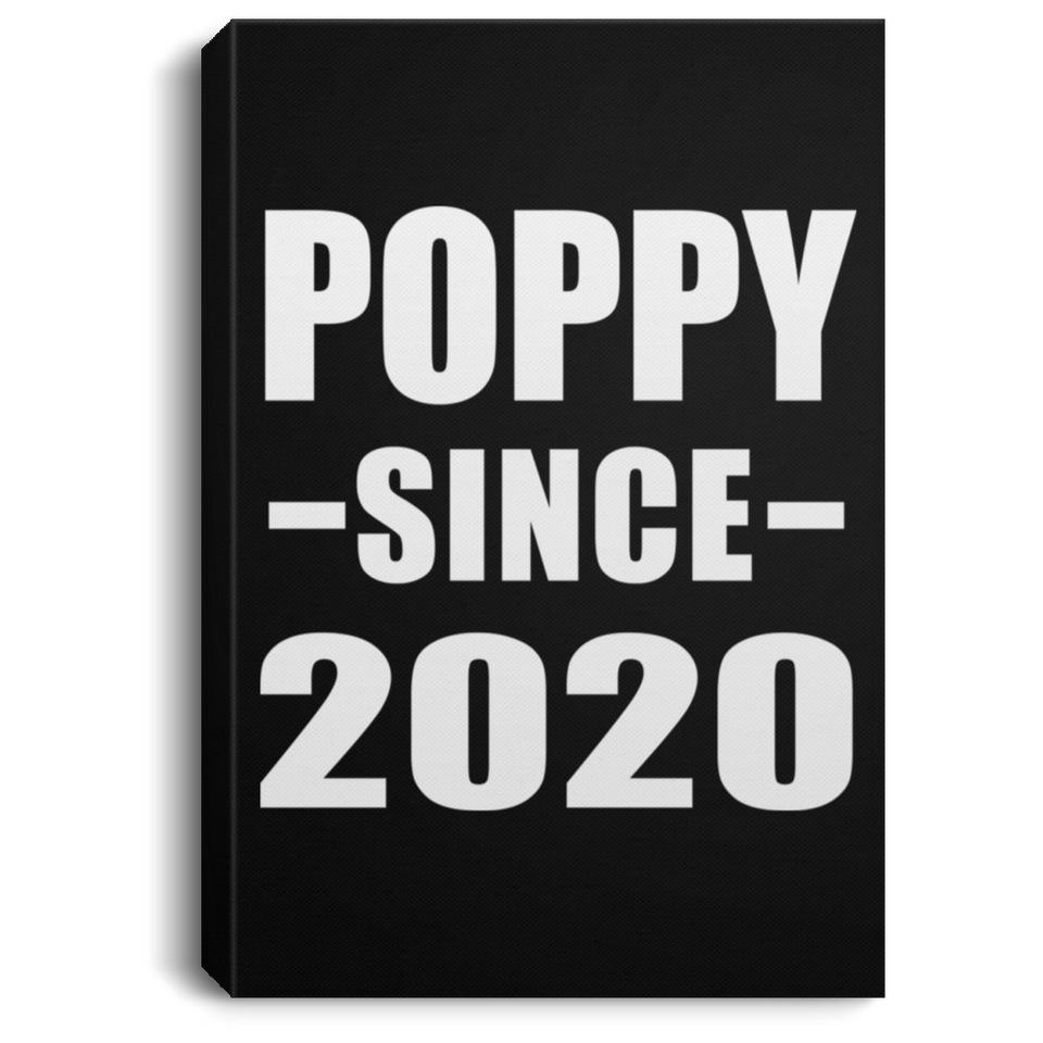 Poppy Since 2020 - Canvas Portrait