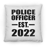 Police Officer Established EST. 2022 - Throw Pillow