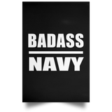 Badass Navy - Poster Portrait