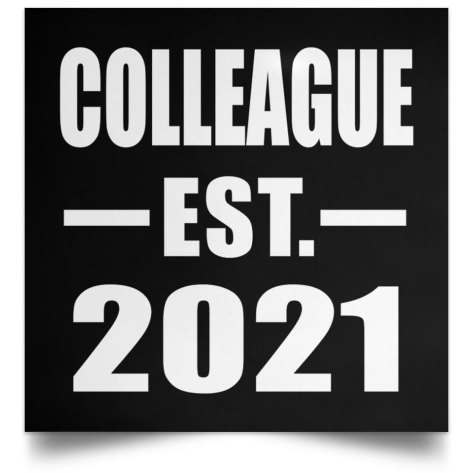 Colleague Established EST. 2021 - Poster Square