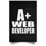 A+ Web Developer - Poster Portrait