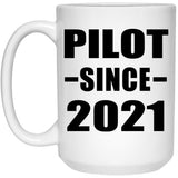 Pilot Since 2021 - 15oz Coffee Mug
