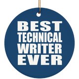 Best Technical Writer Ever - Circle Ornament