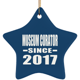 Museum Curator Since 2017 - Star Ornament