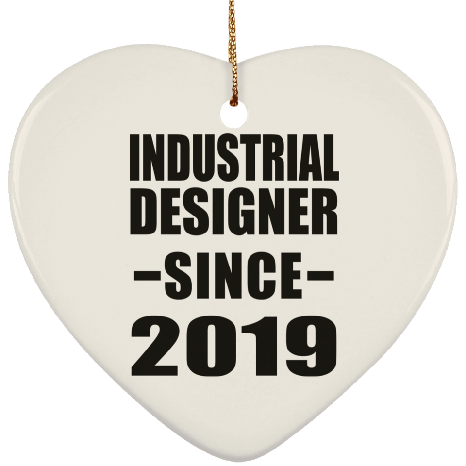 Industrial Designer Since 2019 - Heart Ornament