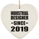 Industrial Designer Since 2019 - Heart Ornament