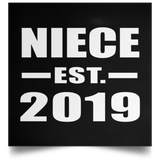 Niece Established EST. 2019 - Poster Square