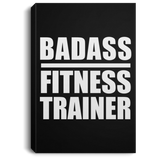 Badass Fitness Trainer - Canvas Portrait
