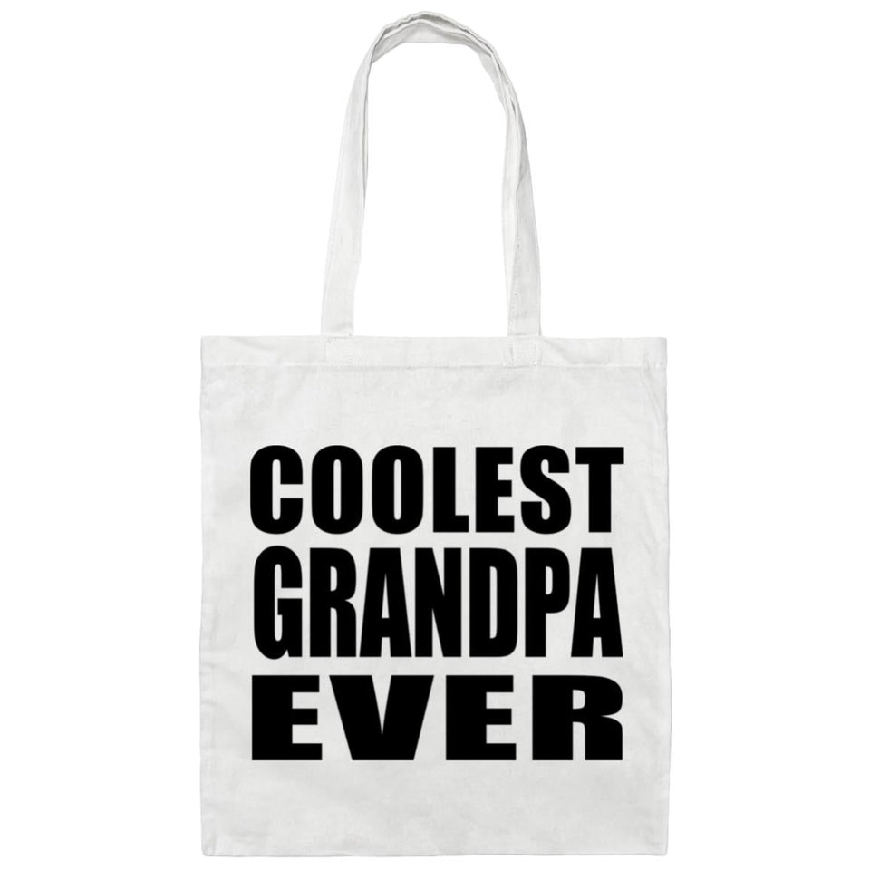 Coolest Grandpa Ever - Tote Bag White