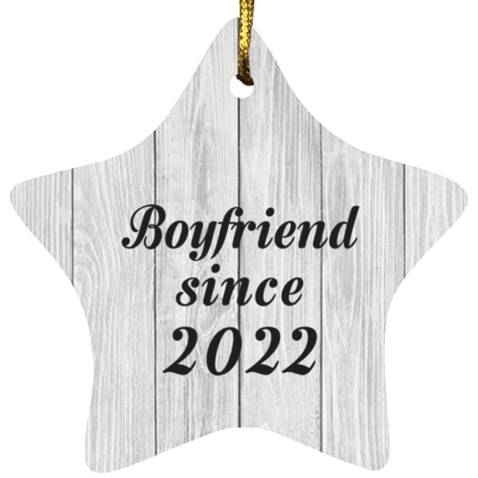 Boyfriend Since 2022 - Star Ornament F