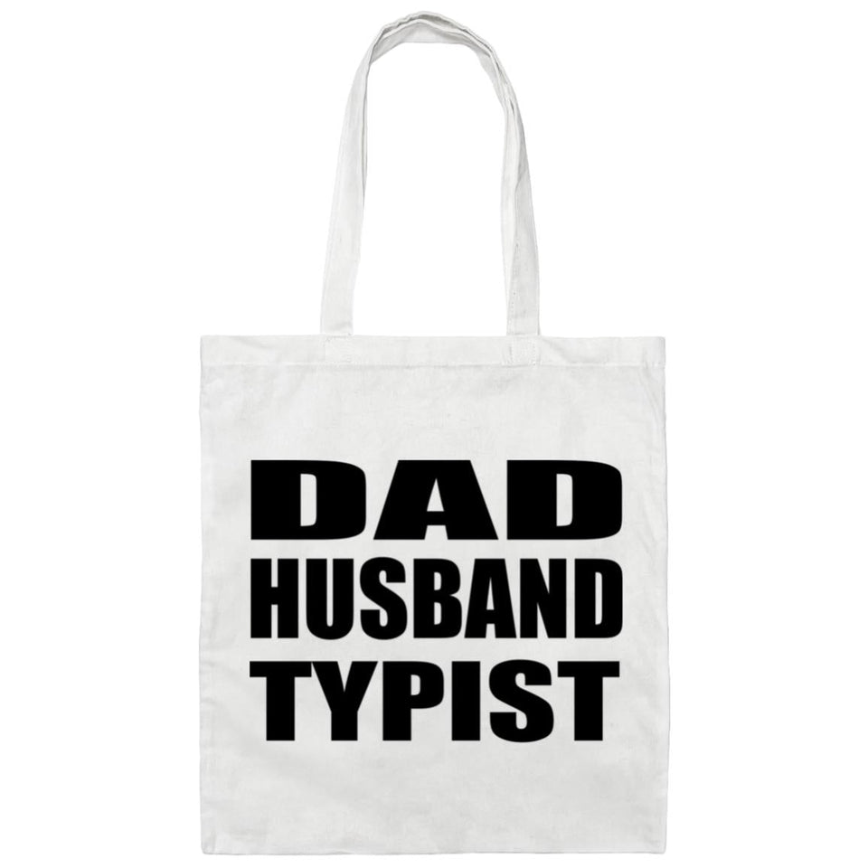 Dad Husband Typist - Tote Bag White