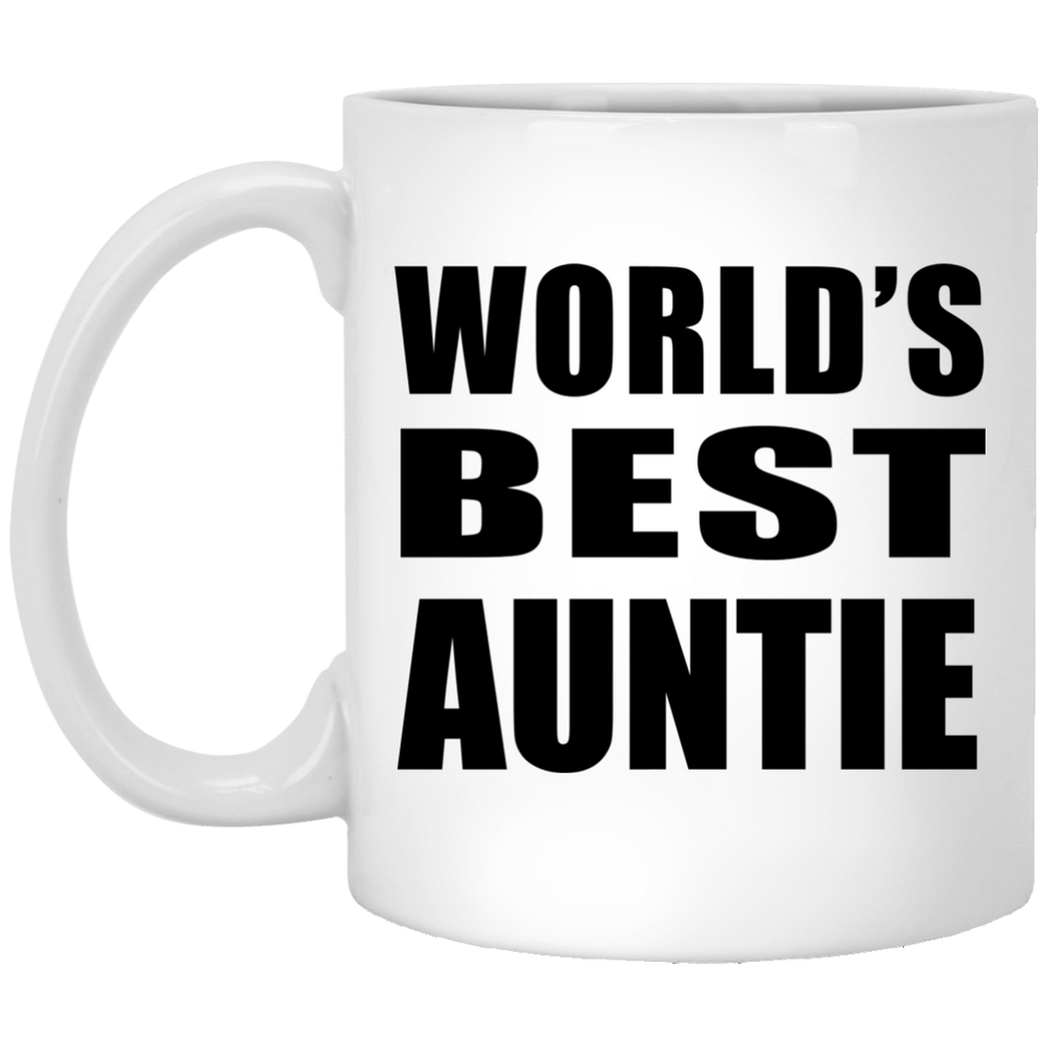 World's Best Auntie - 11 Oz Coffee Mug