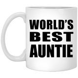 World's Best Auntie - 11 Oz Coffee Mug