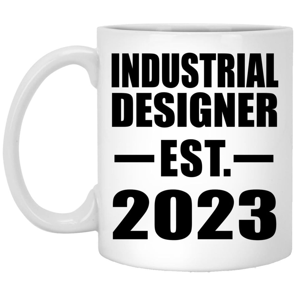 Industrial Designer Established EST. 2023 - 11oz Coffee Mug