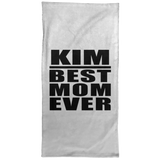 Kim Best Mom Ever - Hand Towel