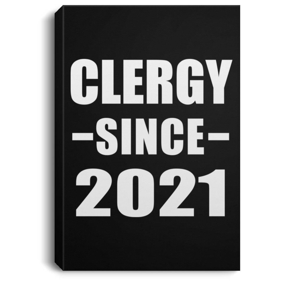 Clergy Since 2021 - Canvas Portrait