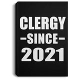 Clergy Since 2021 - Canvas Portrait