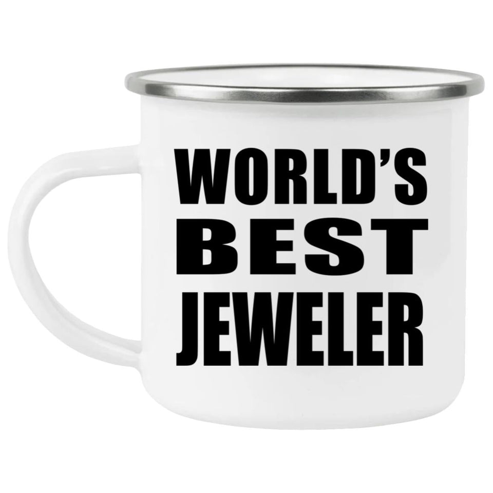 World's Best Jeweler - 12oz Camping Mug