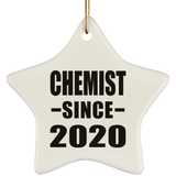 Chemist Since 2020 - Star Ornament