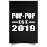 Pop-Pop Established EST. 2019 - Poster Portrait
