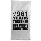 31st Anniversary Square Root of 961 Years Who's Counting - Hand Towel