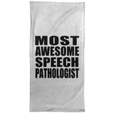 Most Awesome Speech Pathologist - Hand Towel